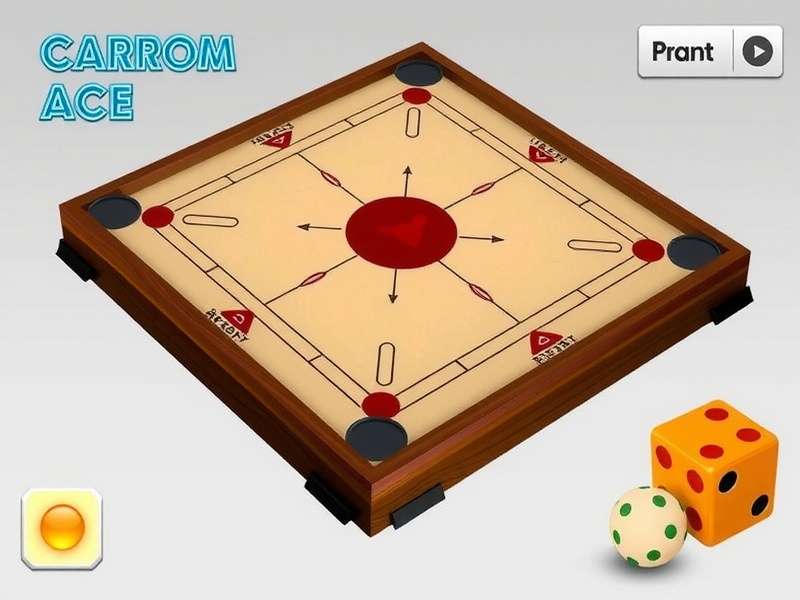 Carrom Ace Digital Board Game Carrom Ace Game Board